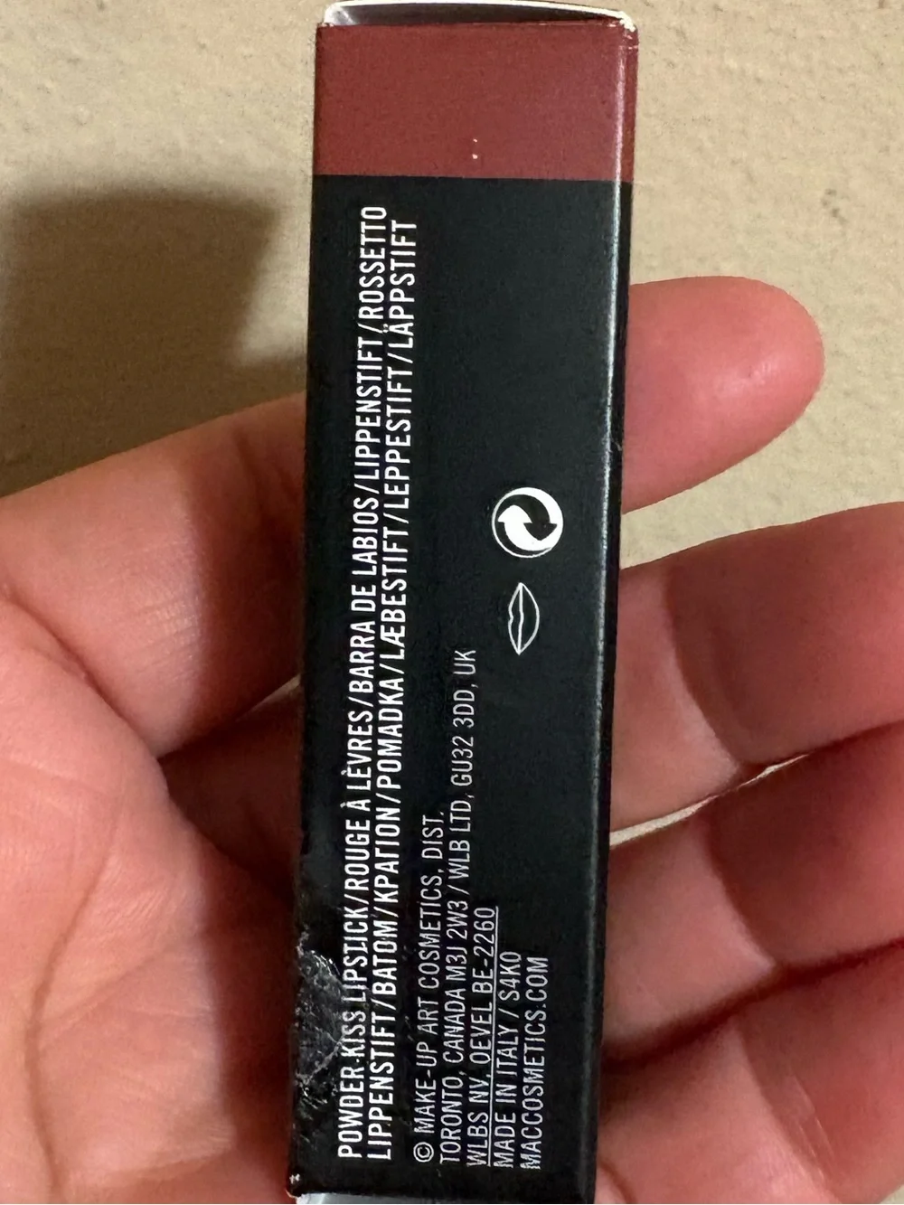 MAC Cosmetics Powder Kiss Lipstick - 925 MARRAKESH-MERE Brand New Never Used